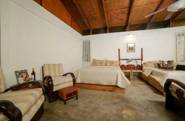 Rancho Olivier Jarabacoa chambre 2 lit